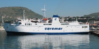 La “Naiade” della Caremar si rifà il look