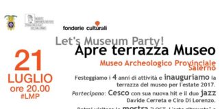 Apre la Terrazza del Museo Archeologico Provinciale venerdì 21