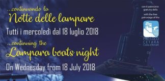 Tutti i mercoledì dal 18 la Notte delle Lampare in Costiera.