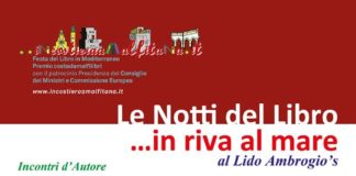 La Notte del Libro…in riva al mare, doppio appuntamento a Minori mercoledì 22 e giovedì 23.