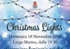 Cetara, accensione delle luci di Natale domenica 18.