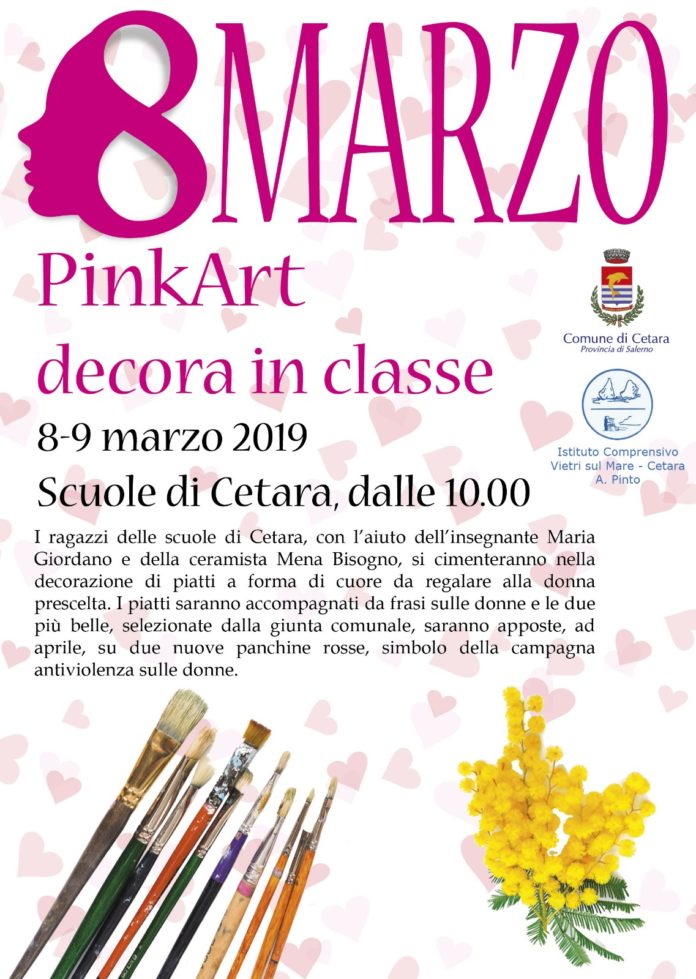Locandina PINKART_Cetara, 8-9 marzo