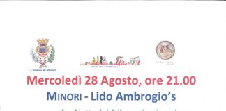 Torna La Notte del Libro…in riva al mare, mercoledì 28 al Lido Ambrogio’s a Minori.