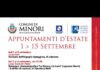 Minori, gli appuntamenti di settembre.