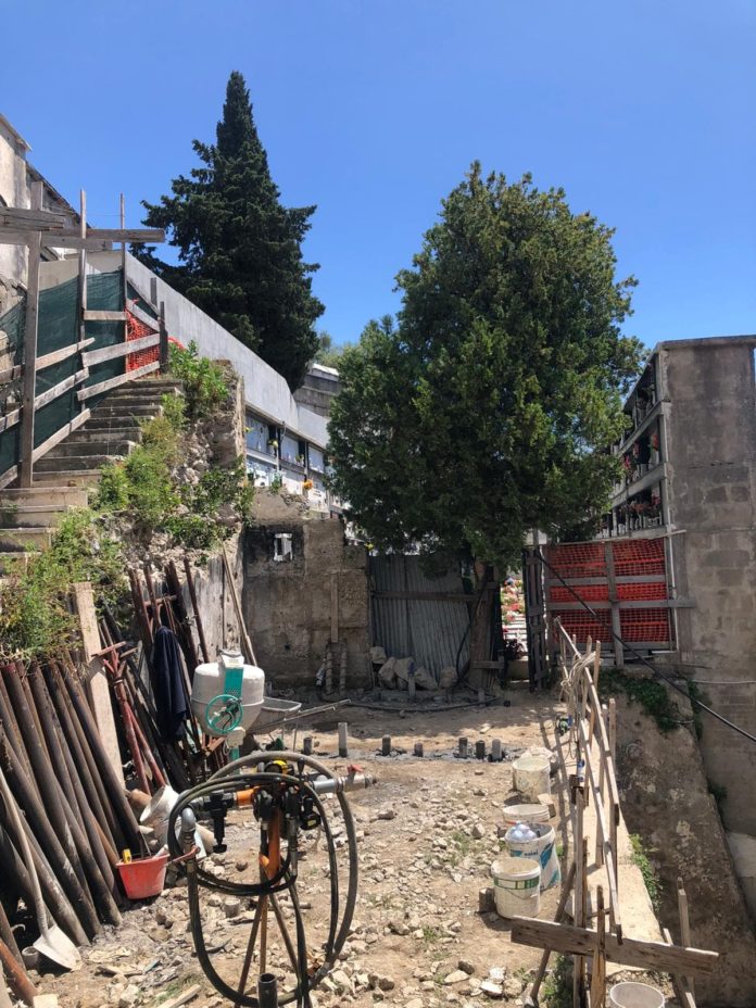Cimitero Monumentale Amalfi - Lavori RIfacimento Aree Esterne
