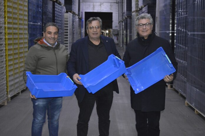 Alfonso Raiola, Dante Mele, Vincenzo Peretti con Duwo