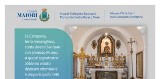 “Campania, santuari come musei”: Terre di Campania presenta la guida a Maiori, sabato 22 a Palazzo Mezzacapo.
