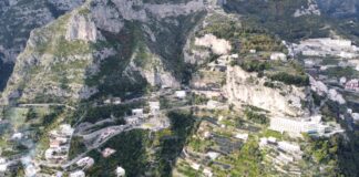Amalfi, 5,2 milioni di euro per la messa in sicurezza della strada per Pogerola e del costone Gaudio.