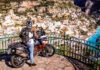 Al mare con la moto